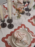 Sixty3 dusty rose placemats set of 4 (British brand)