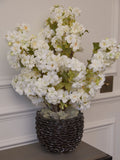 Sixty3 bronze petal vase 18cm height (British brand)