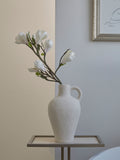 Sixty3 White Nova Ceramic Vase 25.5cm height (British brand)