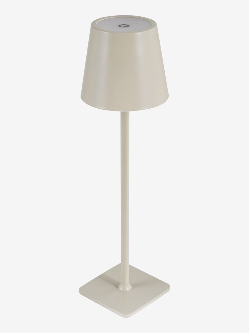 Dar Lighting Derrick rechargeable outdoor USB table lamp, imported from the UK