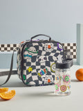 Check fun faces lunch bag and water bottle - British product