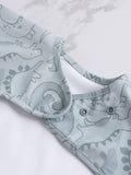 Bibado weaning bib Green Coverall Dino Roar (British brand)
