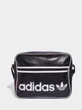 adidas Originals black airliner bag faux leather 17.7L, imported from the UK