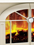 Dimplex cream Fullerton double door electric stove (British brand)