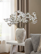 Next White Artificial Blossom 3 Stems for Floral Room Decor- Buy online at McGrocer