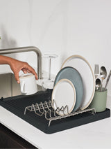 Next ReBorn Green Large Draining Rack Dish Drying Rack- Buy online at McGrocer