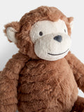 JoJo Maman Bébé Milo monkey plush medium 34cm, imported from the UK