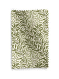 William Morris Willow Bough roller blind in Moss Green (British brand)