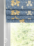 William Morris River Blue Iris roman blind (British brand)