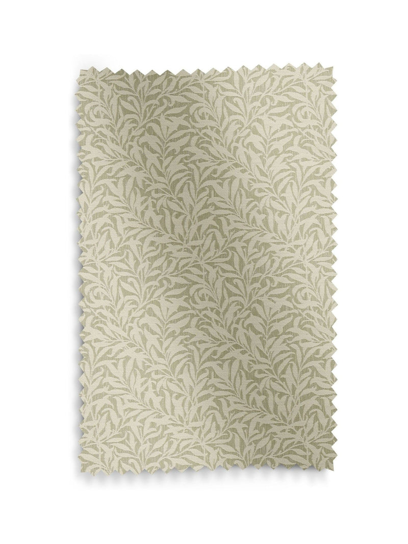 William Morris Lichen Green Willow Bough woven Roman blind (British brand)