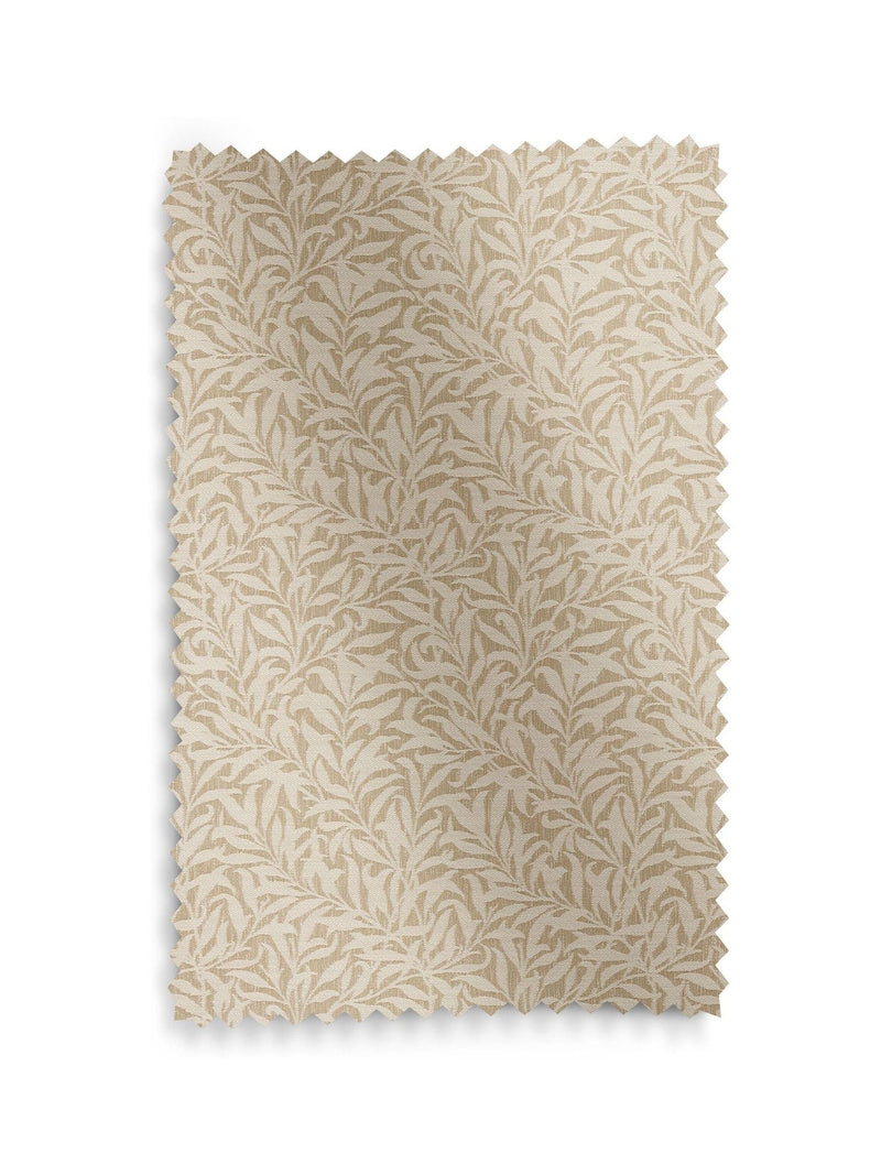 William Morris Willow Bough roman blind natural, imported from the UK