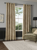 William Morris Compton Silhouette velvet curtains natural - British product