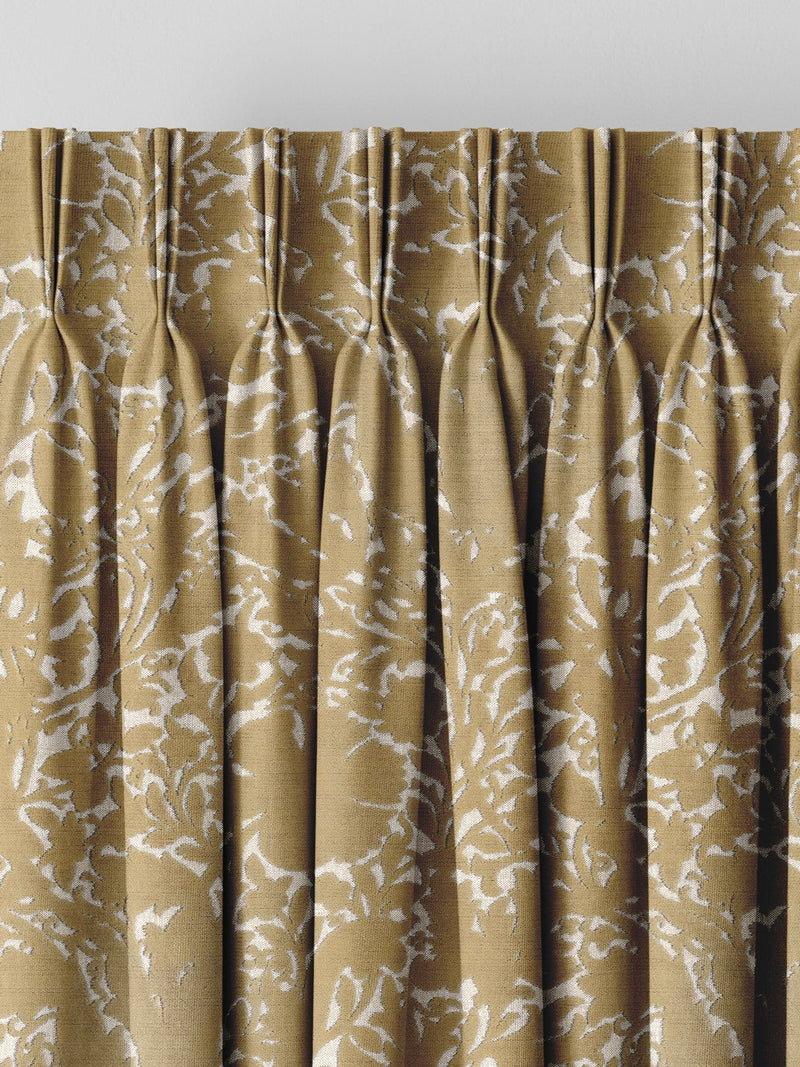 William Morris Compton Silhouette velvet curtains natural - British product