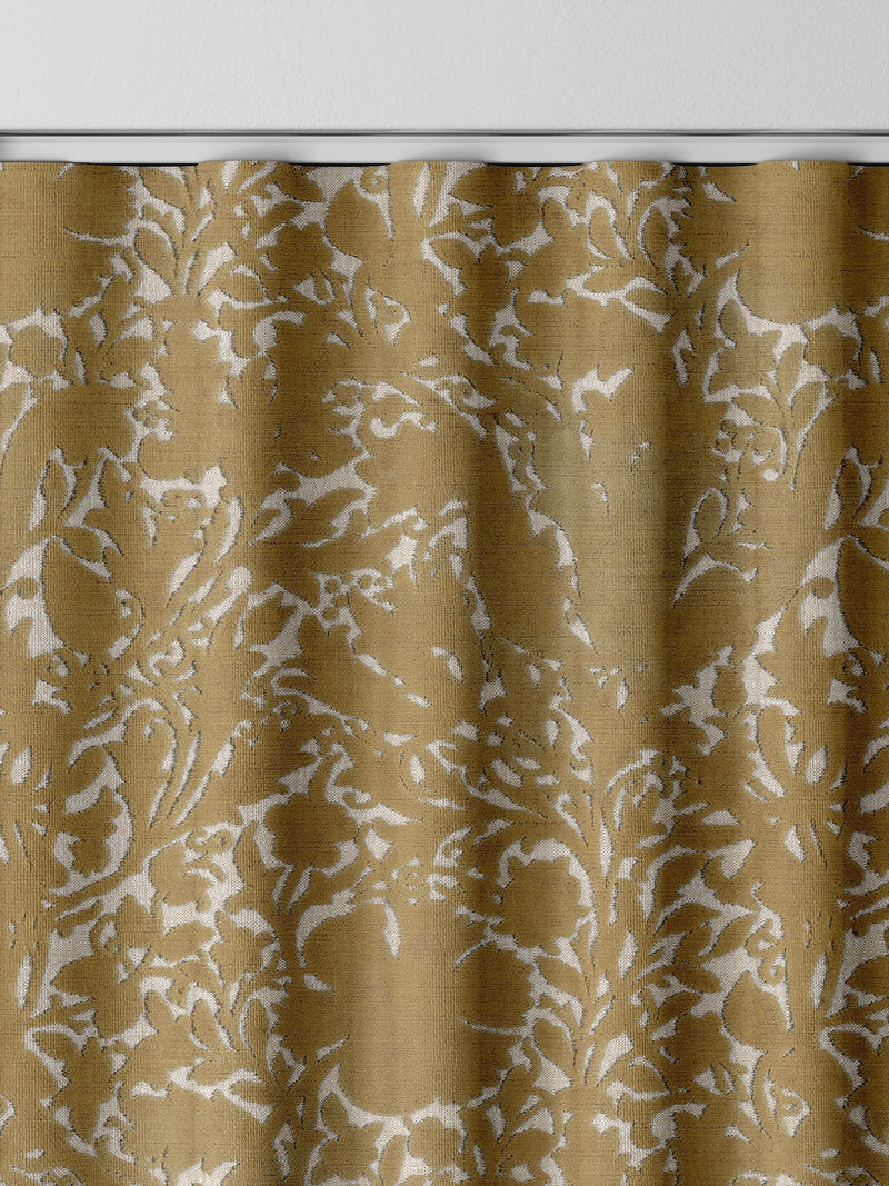 William Morris Compton Silhouette velvet curtains natural - British product