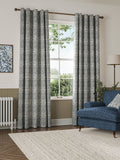 William Morris River Blue Brother Rabbit curtains, imported from the UK