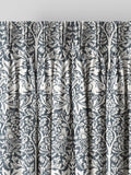 William Morris River Blue Brother Rabbit curtains, imported from the UK