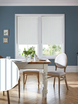 Next Laura Ashley Dusky Blue Farnworth Made to Measure Roller Blind 80x80mm- Buy online at McGrocer