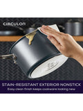 Circulon Grey Scratch Defense Extreme saucepan 18cm - British product