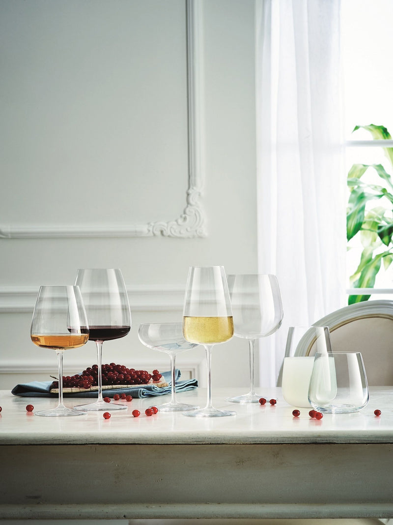 Luigi Bormioli Grey Talismano white wine glasses set of 6 450ml, UK version