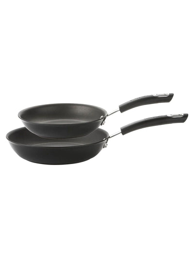 Next Circulon Grey Total Hard Anodised Non Stick Frying Pan Set 22cm & 25cm- Buy online at McGrocer