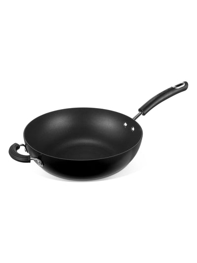 Next Circulon Grey Total Hard Anodised Stir Fry Pan 30cm- Buy online at McGrocer