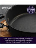 Circulon Grey Total Hard Anodised Stir Fry Pan 30cm - British product