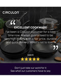 Circulon Grey Total Hard Anodised Stir Fry Pan 30cm - British product