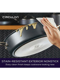 Circulon ScratchDefense Extreme non-stick saute pan 28cm, UK version