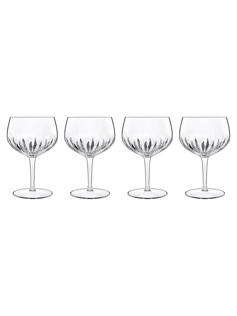 Luigi Bormioli grey mixology gin glasses 800ml x 4, imported from the UK