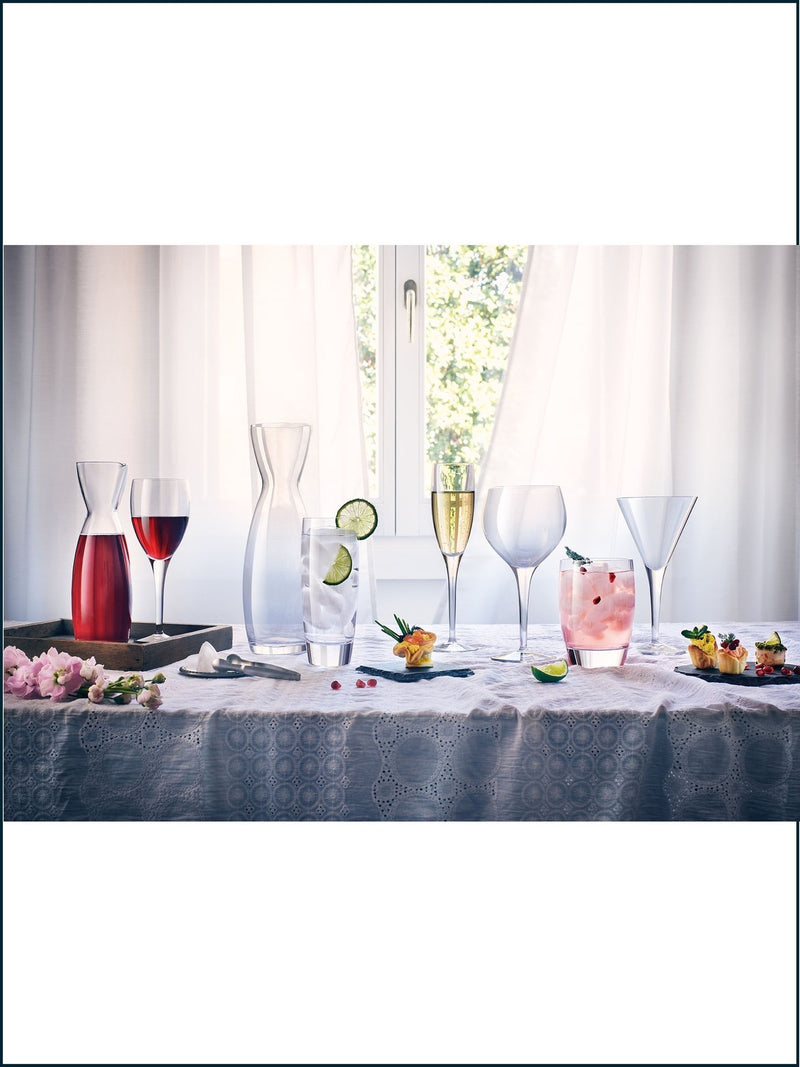 Luigi Bormioli grey large wine glasses 340ml, UK version