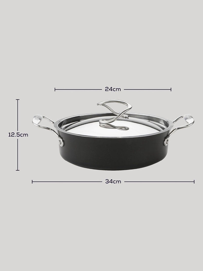 Circulon Black Style non-stick sauteuse 24cm - British product