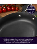Circulon Black Style non-stick sauteuse 24cm - British product