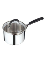 Next Prestige Grey Made To Last Stainless Steel Saucepan 18cm- Buy online at McGrocer