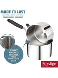 Prestige Grey Made To Last saucepan 18cm, imported from the UK
