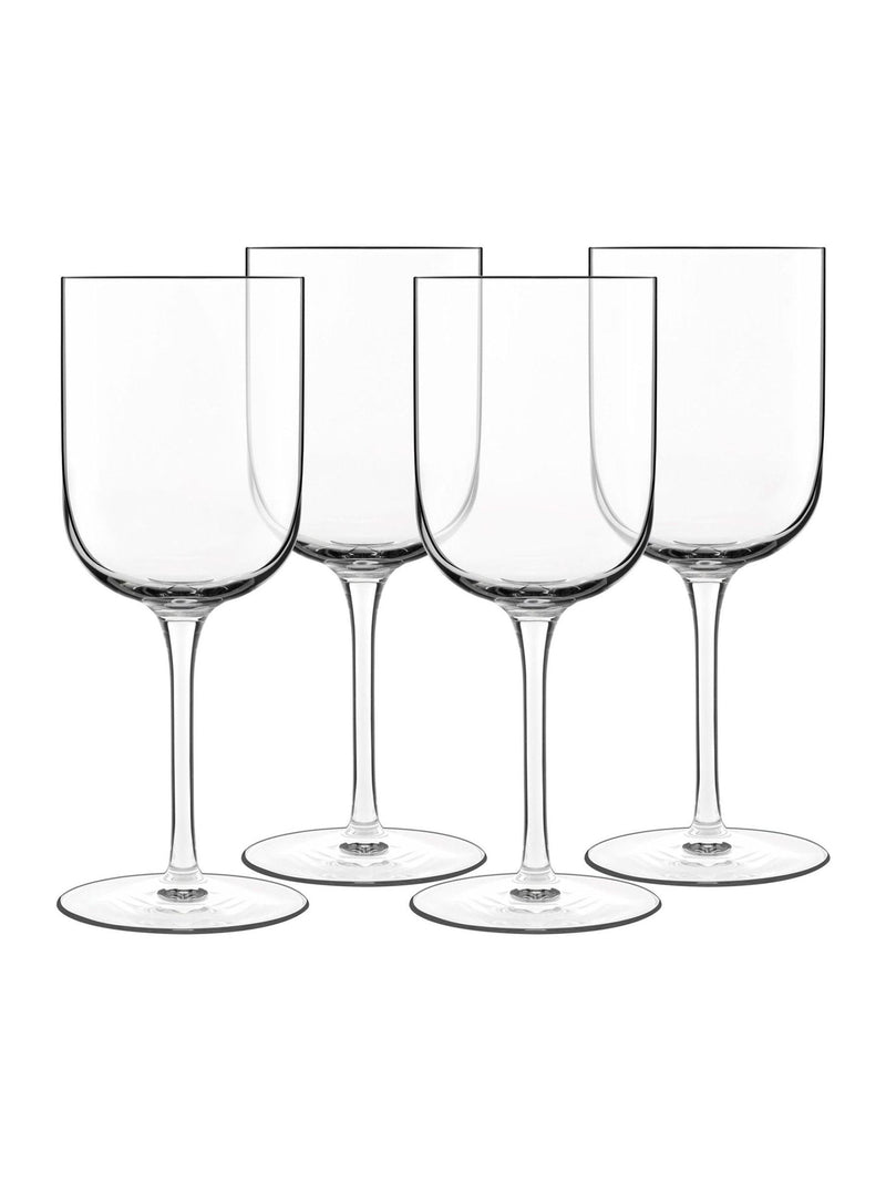 Luigi Bormioli grey sublime red wine glasses set of 6 400ml, UK version