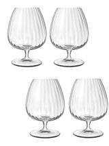 Next Luigi Bormioli Grey Optica Cognac Glasses Set of 6- Buy online at McGrocer