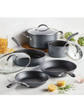 Circulon grey nonstick cookware set with scratch defense, 5 pieces - British product