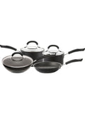 Circulon 4 piece black total hard anodised non stick cookware set - British product