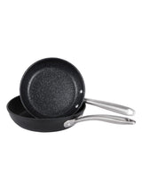 Next Prestige Grey Scratch Guard Frying Pan Set with 21cm and 25cm Pans- Buy online at McGrocer