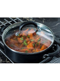 Circulon Grey Total Hard Anodised Sauteuse with Glass Lid 28cm - British product