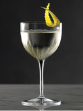 Luigi Bormioli Grey Mixology Nick & Nora Glasses 150ml, imported from the UK