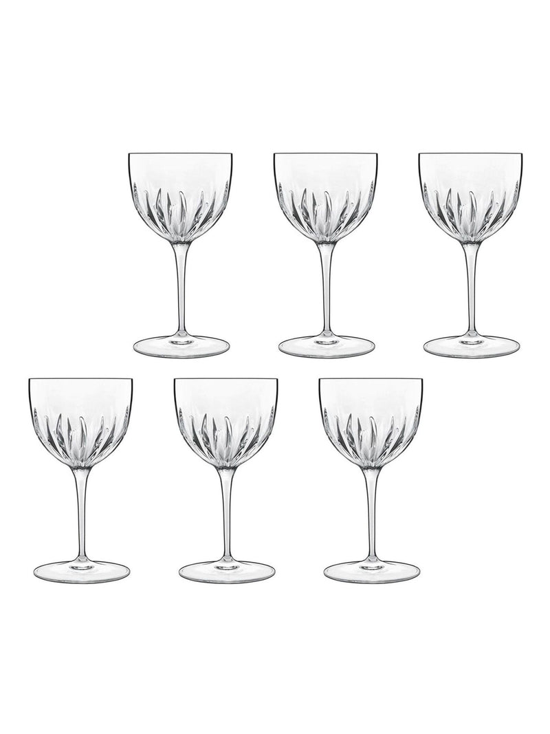 Luigi Bormioli Grey Mixology Nick & Nora Glasses 150ml, imported from the UK