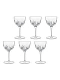Luigi Bormioli Grey Mixology Nick & Nora Glasses 150ml, imported from the UK