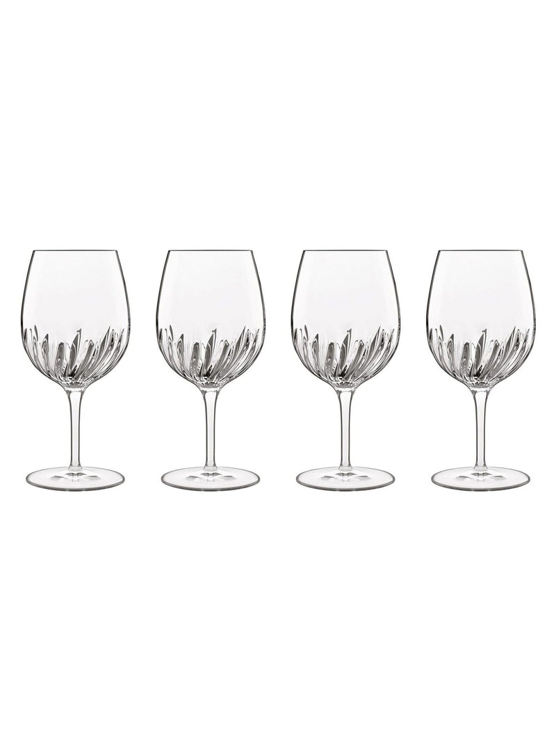 Luigi Bormioli set of 4 grey mixology spritz glasses, UK version