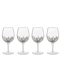 Luigi Bormioli set of 4 grey mixology spritz glasses, UK version