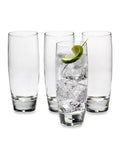 Luigi Bormioli grey hi-ball glasses set of 4 435ml, UK version