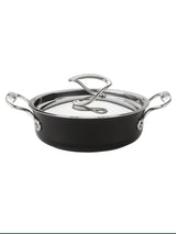 Next Circulon Grey Style Hard Anodised 20cm Induction Sauteuse Pan with Lid- Buy online at McGrocer
