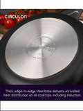 Circulon Grey Style Hard Anodised 20cm Sauteuse Pan - British product
