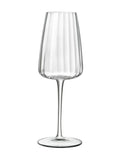 Luigi Bormioli Grey Optica sparkling wine glasses set of 6, UK version