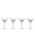 Luigi Bormioli grey martini glasses set of 4, UK version
